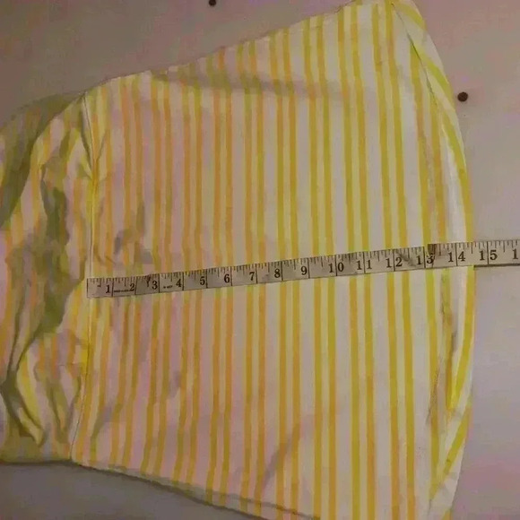 Lou Lou Lemon White Yellow Work Out Top - Picture 12 of 15